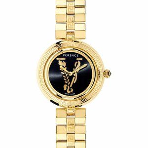 Versace Black Gold 34mm Watch